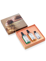 Muse de Printemps Gift Set - Texturizing Salt Spray, Sun Protection Spray, Argan Elixir