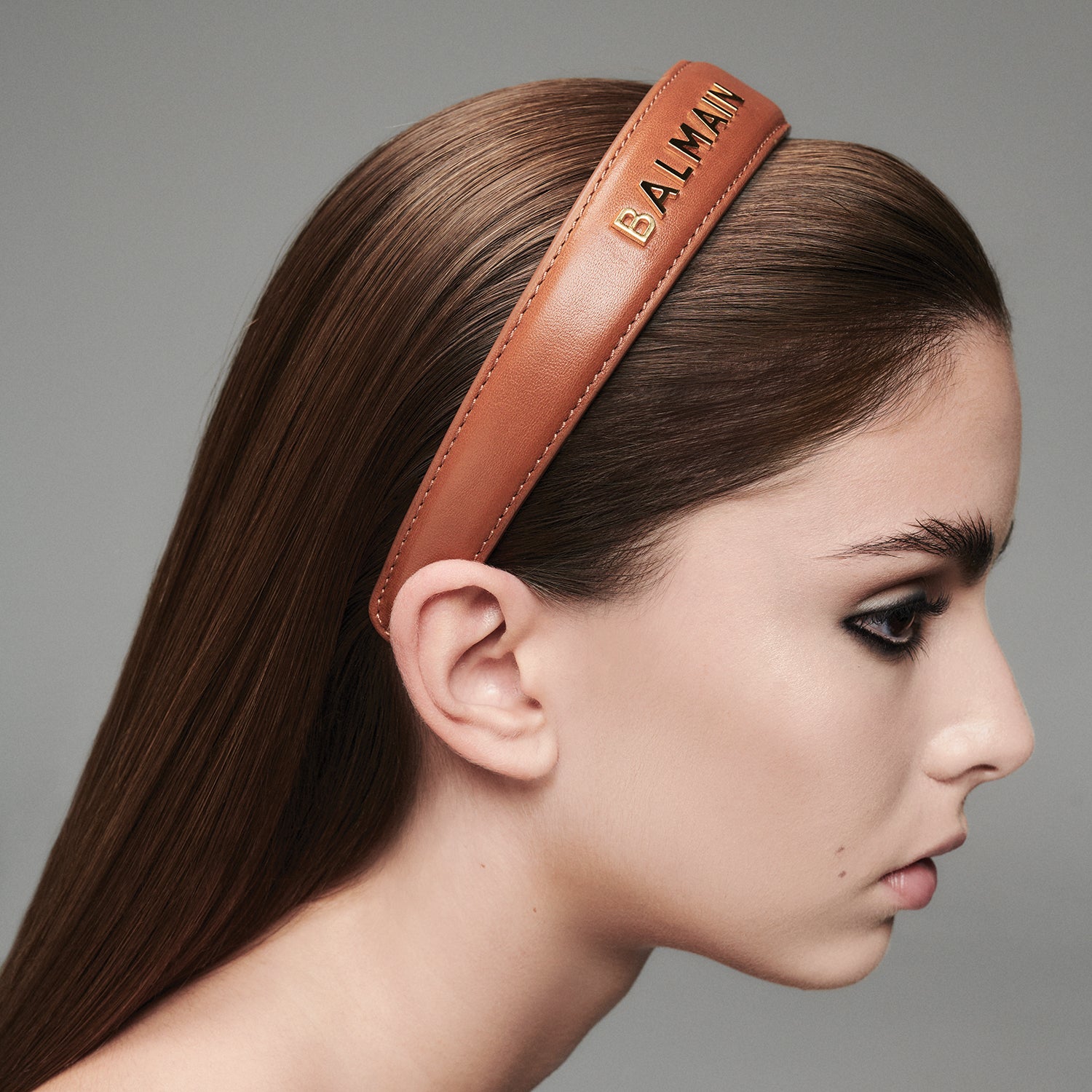 Riviera Headband Cognac Large