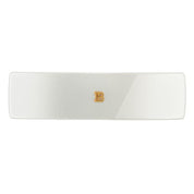 Cellulose Acetate Barrette pour Cheveux Large White