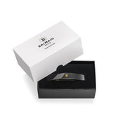 Cellulose Acetate Barrette pour Cheveux Medium Black