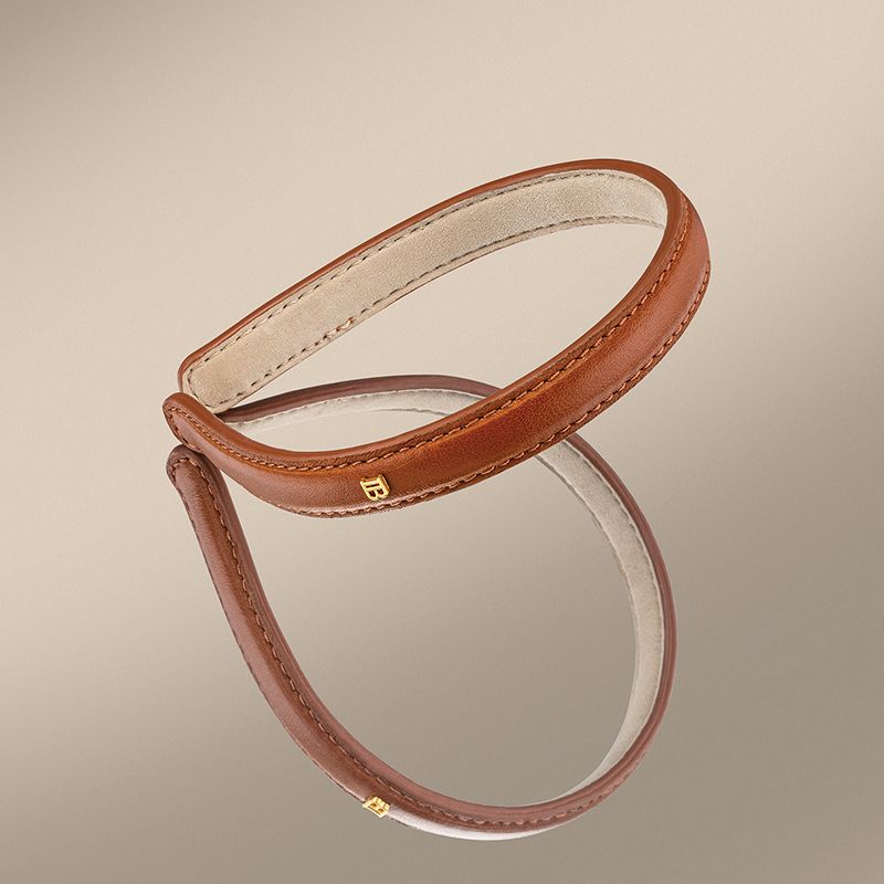 Riviera Headband Cognac Small