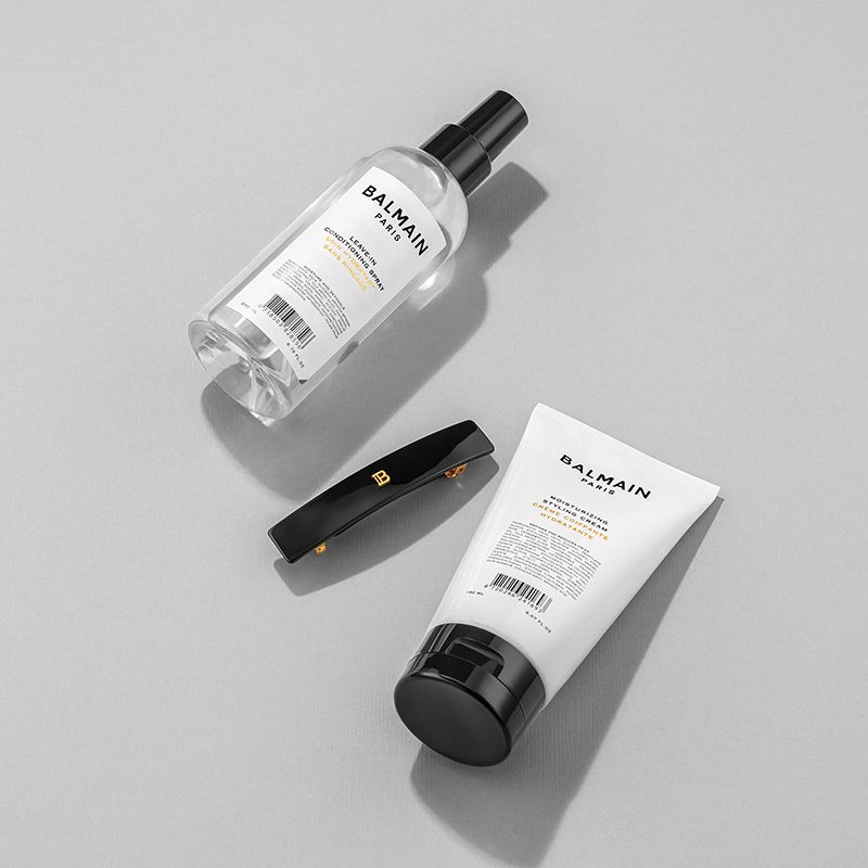 Winter Brilliance Set - Barrette, Leave-in Spray, Moisturizing Cream
