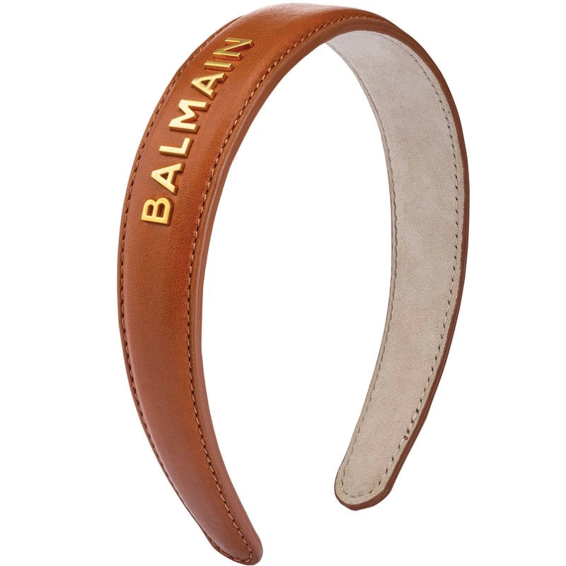 Riviera Headband Cognac Large