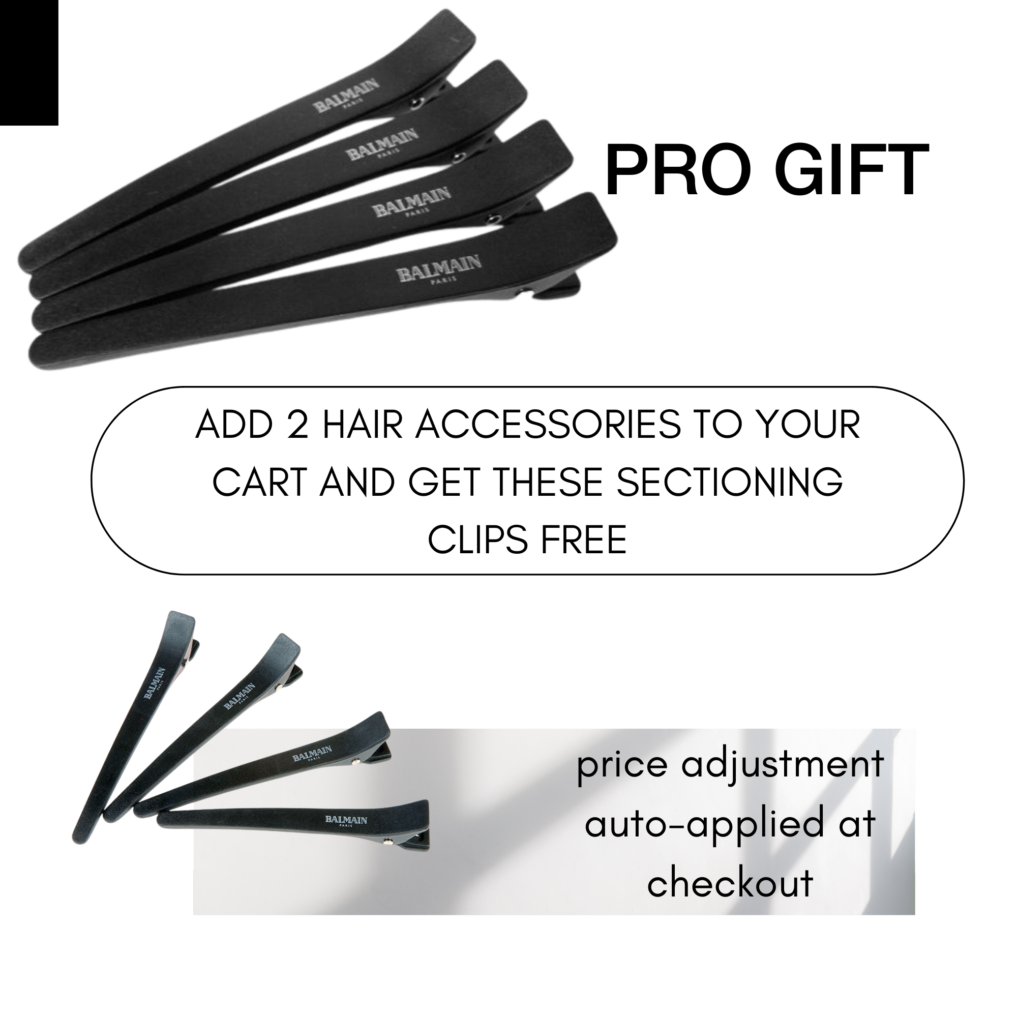 Balmain Hair Pro Sectioning Clips