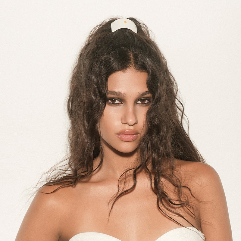 Balmain Hair Cellulose Acetate Elastique pour Cheveux Black