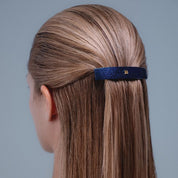 Balmain Hair Barrette Medium Limited Edition Cosmic Sapphire