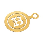 Balmain Hair Professional Coffee Stencil with Signature B logo for Salons