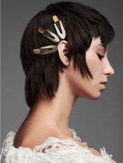 Balmain Hair Limited Edition Backstage Clip Silver Gold