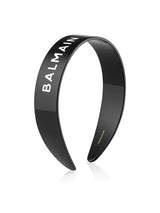 Balmain Hair Limited Edition Cellulose Acetate Headband Black/White Large